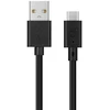 Xqisit kabelis Charge & Sync USB A -USB C3.0m juodos spalvos 31298