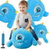 XQMAX Emoji kamuolys su rankenomis 40 cm, mėlynas