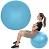 Gimnastikos kamuolys XQMAX 65 cm mėlynas