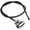XSPC Temperature Sensor 2x G1/4 Female Thread – chrome