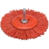 YATO DISKINIS ŠEPETĖLIS SU BOTONU 100mm NAILONAS
