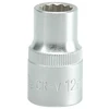 YATO dvipusė galvutė 1/2" trumpa 12mm