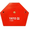 YATO KĄTOWNIK SPAWALNICZY MAGNETYCZNY 64x95x14mm 0866