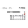 YATO Sriegiklis MASZYNOWY M10, DIN 371 HSS M2 2956