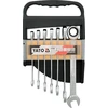 YATO kombinuotų terkšlinių raktų rinkinys 7vnt 10-19mm YT-0208