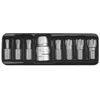 YATO KOŃCÓWKI RIBE 8elem. M5-M14 + ADAPTER 0418