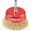 YATO BET šepetėlis 75mm, SU BOTONU, GORUOTAS VILAS 4750
