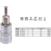 YATO KLUCZ TRZPIENIOWY IMBUSOWY/HEX 1/4" 7x37mm