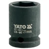 YATO ŠEŠIAKAMPIS SMŪGINIS ANTGALIS 1/2" TRUMPAS 21mm