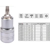 YATO TORX raktas 1/2" T40x55mm