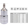 YATO KLUCZ TRZPIENIOWY TORX 1/2" T70x 55mm