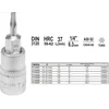 YATO TORX antgalis 1/4″ T20x 37mm