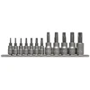 YATO Rinkinys KLUCZY TORX NA SZYNIE 12elem.