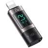 Yesido Adapteris OTG GS25 – Lightning (male) to Type C (female) – with LCD display juodos spalvos
