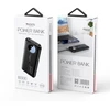 yesido išorinė baterija YP40 10 000 mAh LED, 2xUSB-A + USB-C, JUODA