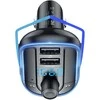 Yesido Transmitter FM Y44 MP3, Bluetooth - 2xUSB + Micro SD - 20W juodas