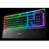 Žaidimų klaviatūra SteelSeries Apex 3 RGB Membraninė, US išdėstymas