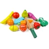 Medinis vaisių ir daržovių pjaustymo rinkinys (13 vnt.) Ecotoys