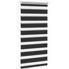 Zebra Žaliuzė, Roletas 80 x 150 cm, Juodas