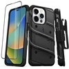 ZIZO BOLT Series - dėklas skirtas Apple iPhone 14 Pro Juodas