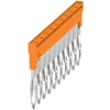 ZQV 2.5N/10 trumpiklis, 10P, 24A, žingsnis 5.1mm, oranžinis, Weidmuller