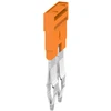 ZQV 4N/2 trumpiklis, 2P, 32A, žingsnis 6.1mm, oranžinis, Weidmuller