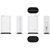 ZTE G5C - Gigabit Ethernet dviejų dažnių (2,4 GHz / 5 GHz) Wi-Fi 6 4G/5G belaidis maršrutizatorius baltame fone