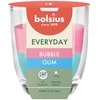 Žvakė, aromatinė Bolsius Bubble Gum, 21 h, Rožinė/Žydra