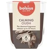 Žvakė, aromatinė Bolsius Calming Oudh, 25 h, Ruda