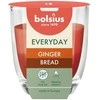 Žvakė, aromatinė Bolsius Ginger Bread, 21 h, Raudona