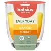 Žvakė, aromatinė Bolsius Mango Sorbet, 21 h Geltona/Oranžinė
