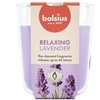 Žvakė, aromatinė Bolsius Relaxing Lavender, 45 h, Violetinė