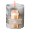Candle. cylindrical Bolsius Carrara Pilkas. 8/6.8cm