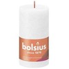 Žvakė, cilindrinė Bolsius Rustic, 13/6.8 cm, balta