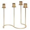 Bikuvalt Žvakidė Atmosphera 204307, metalas, H20 cm, aukso