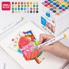 Žymekliai piešimui Deli Sketch vandens pagrindu, 36 spalvos