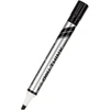 Žymeklis baltai lentai Deli U00220, juodas, kirstas galiukas 2-5 mm