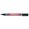 Žymeklis baltai lentai Edding E-361, apvaliu galiuku, 1mm, juodos spalvos