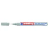 Žymeklis Edding 780 lako pagrindu, apvaliu galiuku, 0.8mm, sidabrinės spalvos