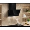60 cm. pločio juodos spalvos prie sienos montuojamas gartraukis Electrolux LFV446K