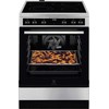 60 cm pločio ner.plieno spalvos el.keraminė viryklė Electrolux LKR66021MX