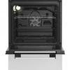 Viryklė INDESIT Cooker | I5V8PMW | Hob type Ceramic | Oven type Electric | Baltas | Plotis 50 cm | Gylis 60 cm | 55 L