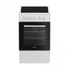 Viryklė INDESIT Cooker | I5V8PMW | Hob type Ceramic | Oven type Electric | Baltas | Plotis 50 cm | Gylis 60 cm | 55 L