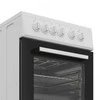 Viryklė INDESIT Cooker | I5V8PMW | Hob type Ceramic | Oven type Electric | Baltas | Plotis 50 cm | Gylis 60 cm | 55 L