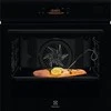 Juodos spalvos garinė orkaitė Electrolux EOB8S39H