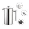 Kavos aparatas Feng Ru French press nuspaudžiamas metalinis kavinukas 380 ml