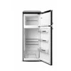 ETA | Šaldytuvas | ETA253890020E Storio | Energy efficiency class E | Free standing | Double Door | Height 148.2 cm | Šaldytuvas net capacity 170 L | Šaldiklis net capacity 45 L | 44 dB | Juodas