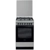 Viryklė INDESIT Cooker | I5G5PMX | Hob type Gas | Oven type Electric | Stainless Steel | Plotis 50 cm | Grilling | Gylis 60 cm | 60 L
