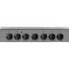 Viryklė INDESIT Cooker | I5G5PMX | Hob type Gas | Oven type Electric | Stainless Steel | Plotis 50 cm | Grilling | Gylis 60 cm | 60 L