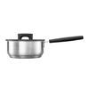 Fiskars Hard Face Nerūdijančio plieno keptuvė troškinimui 1,8 L / 18 cm